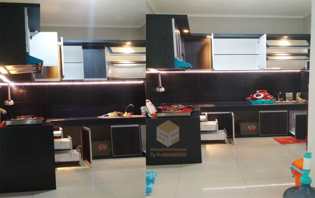 Jasa Pembuatan Kitchen Set Custom di Summarecon Bekasi - Saiko ...