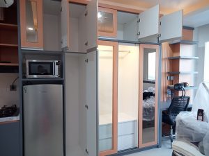 jasa pembuatan lemari pakaian apartemen