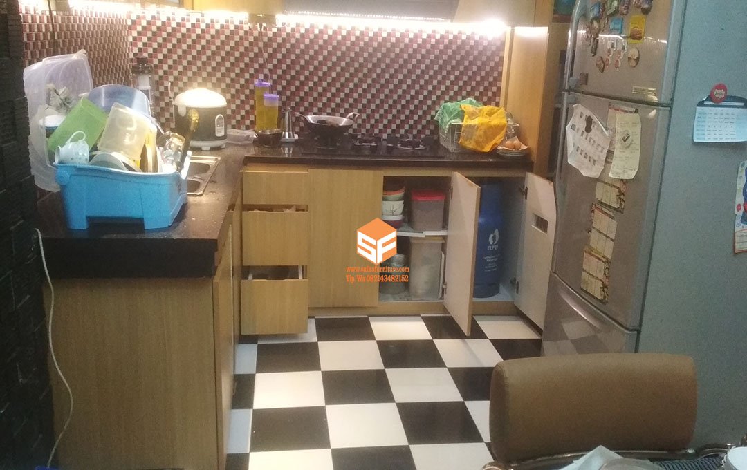 Jasa Pembuatan Kitchen Set Murah Bekasi Selatan - Saiko Furniture ...