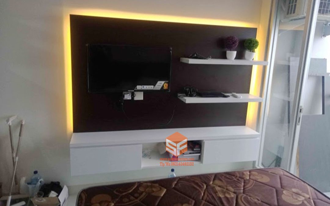 kabinet tv Apartemen Emerald Bintaro
